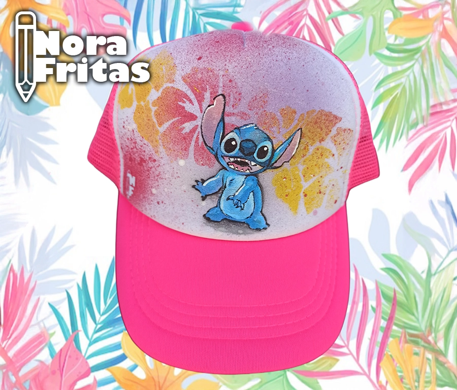 Custom casquette stitch enfant